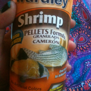 These are for my catfish, but my blood parrot cichlids like eating it more than he does! Lol