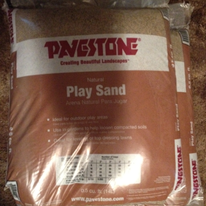 Play sand I bought from my local wal-mart