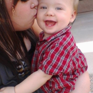 My daughter and her son jayden.. I love both of them sooooo much.