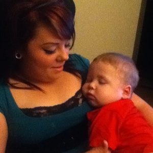 Mommy and baby jayden