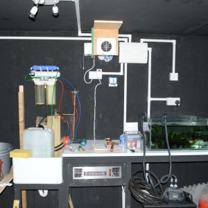 Utility Wall. My DIY Fish House.