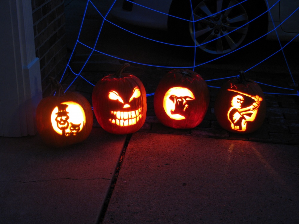 AA's first annual pumpkin carving photo contest winner. Submitted by neilanh.