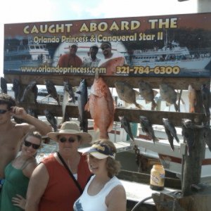 my last florida fishing trip I don't know people in pic but they were in the way!