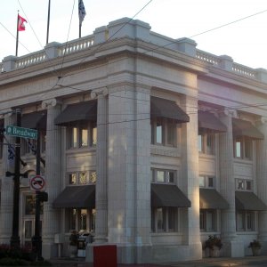 NLR (AR) City Hall in the morning light