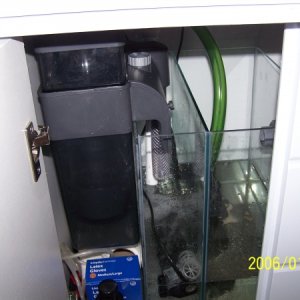 lh sump with heater,skimmer and return pump