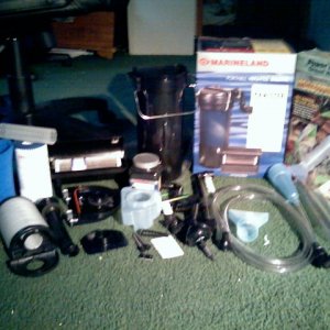All the parts for my hot magnum 250 pro and gravel vacuum attachment.

Sorry it's fuzzy, used the cell phone camera.