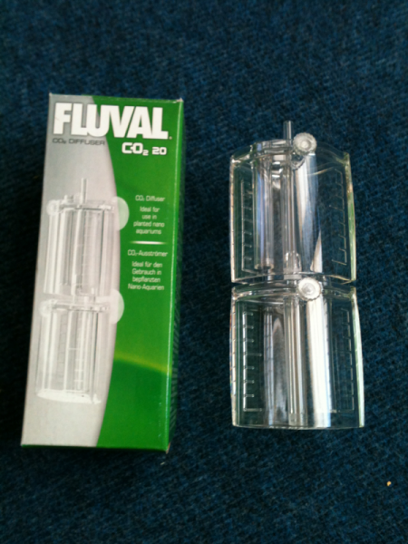 Fluval co2 diffuser for a DIY co2