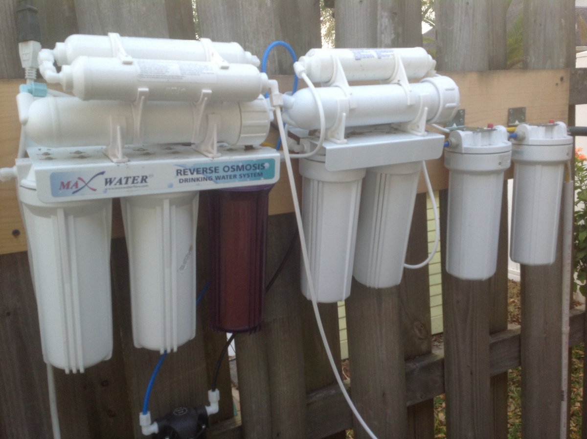 I have a booster pump on this system that increases my pressure through the various filters and membranes to 120 psi.